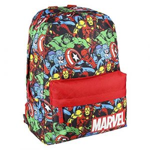 Cerdá Mochila Infantil, Sac à Dos Avengers Mixte Enfant, Multicolore, 28.0 X 38.0 X 12.0 cm (Geek Atmosphere, neuf)