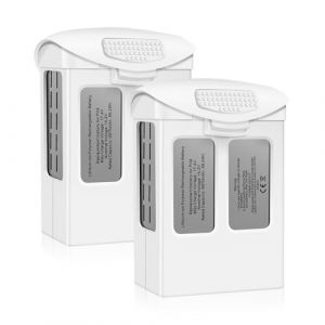 Fantasyo Phantom 4 Lot de 2 batteries de rechange 5870 mAh pour DJI Phantom 4, DJI Phantom 4 Pro, Phantom 4 Pro V2.0, Phantom 4 Advanced Drone Series (Fantasyo Official, neuf)