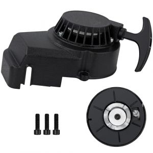 Tunejoy Tirez D&eacute;marreur Lanceur de Moto D&eacute;marrage Facile &agrave; Tirer Aluminum pour 2 Stroke 47cc 49cc ATV Mini Moto Pocket Bike Dirt Bike Noir (HYPER SHOP SRL, neuf)