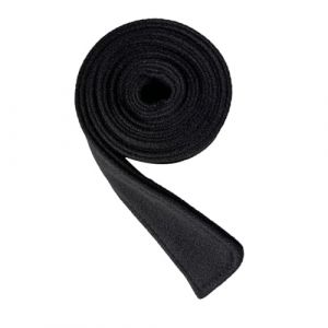 F Fityle Pardessus en laine pour femmes, ceinture de taille large, polyvalente, ceinture à nouer, Trench-Coat, assez longue pour les manteaux, Shopping, noir (Homegarden FR, neuf)