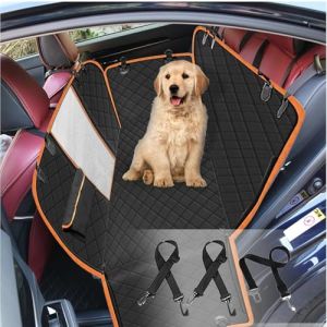 ROEOWENE Protection Siege Voiture Chien Universelle Housse Protection Voiture Siege Arriere Protection Coffre Voiture Chien Imperméable Protege Siege Voiture Couverture Housse de Siège d'auto-Orange (ROEOWENE LLC, neuf)