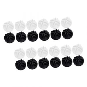 ERINGOGO 30pièces Connecteurs pour Cages Animaux Et Placards Boucles De Fixation Plastique pour Montage DIY sans Percer (idbvd, neuf)