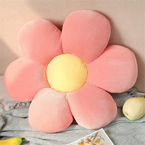 Morbuy Coussins de Chaise Forme de Fleur, Coussin de Sol Coussin de Siège Confortable Moelleuses Oreiller Tatami pour Jardin Salon Intérieur Extérieur Décoration (50 x 50 m,Rose) (Morbuy, neuf)