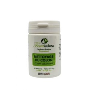 F&eacute;minature | Nettoyage Intestinal & D&eacute;tox C&ocirc;lon &ndash; Transit Doux &ndash; Complexe 10 Plantes (Artichaut, Pissenlit) & Fibres d'Acacia &ndash; 60 Comprim&eacute;s - Fabriqu&eacute; en France (M BARRAS CHRISTOPHE, neuf)