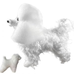 Hperu Mannequin de Chien, Poils de Chien, Perruque de Chien pour Emballage Pratique de toilettage &agrave; Cheveux &eacute;paissis Doux pour Chiens &eacute;mulationnels pour Un Petit Animal. (ningbajqqW, neuf)