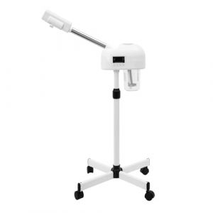 Mermajestic Appareil de vapeur électrique pour le visage 750 W - Appareil de vapeur pour salon ozone avec vapeur chaude à 42 °C - Rotation à 360 ° - Minuterie 20 min - 4 rouleaux - Pour soins de la (Mermajestic, neuf)