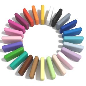 BOHS P&acirc;te Mousse Pro 24 Couleurs pour Cosplay & Maquettes - Foam Clay Haute Densit&eacute; S&eacute;chage Air Libre - Modelage Pr&eacute;cis et Souple - 24 Sachets (Total 1,2 kg), Kit de D&eacute;marrage Id&eacute;al (BOHS Toys, neuf)