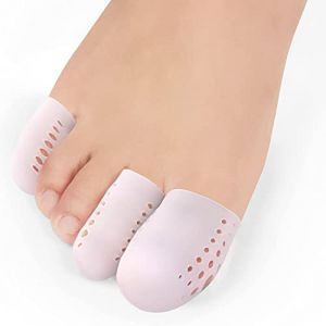 14 Pi&egrave;ces Prot&egrave;ge Orteils Silicone, Am&eacute;lior&eacute; Protecteurs D&rsquo;orteil Respirants, Petite Capuchon Orteils, Prot&egrave;ge Gros Orteil, Id&eacute;al pour Ampoules, Callosit&eacute;s, Cors. (COGANA, neuf)