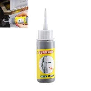 Lubrifiant en poudre de graphite, 60 ml de lubrifiant au graphite à action rapide, lubrifiant au graphite sec multifonctionnel, lubrifiant de serrure de porte, fenêtre, clé de fenêtre, porte (Xifengdianzi, neuf)