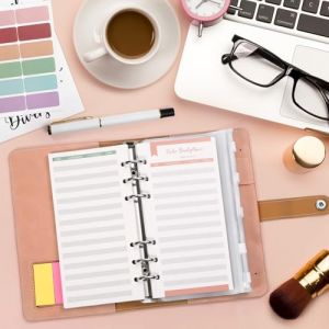 Kesote Enveloppe Budget Fran&ccedil;ais Classeur Budget Planner Carnet Economie Argent 14 Budgets Enveloppe 24 Feuilles de Budgets 3 Autocollants Fran&ccedil;ais 54 &Eacute;tiquettes 1 Stylo A6 Rose (Golden Bell Direct, occasion)