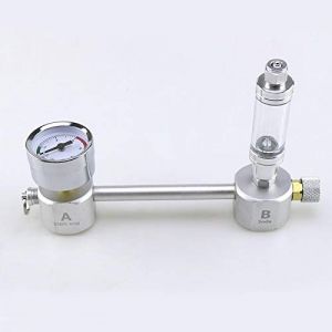 POWERTOOL Kit générateur de CO2 pour aquarium avec diffuseur de CO2 et réacteur de dioxyde de carbone pour animaux domestiques et plantes aquatiques (avec compteur de bulles) (Vogueing Tool, neuf)