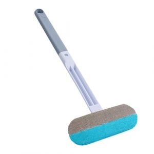 Balai À Poils D'Animaux - Outil Portable D'Élimination De Poils Sur Moquette - Brosse Maison Multifonction pour Canapé, Vêtements, Sol, Meubles Jardin, Tissus et Tapis d'Intérieur (Cuihailing, neuf)