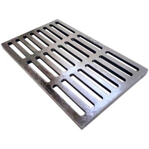 CYHTYM Grille De Drainage Caniveau Grilles de Drainage ext&eacute;rieures en Fonte, Couverture de Drainage rectangulaire pour Garage, Jardin, Trottoir, terrasse(50x40x3cm/19.6x15.7x1.2in) (All one's wishes come true, neuf)