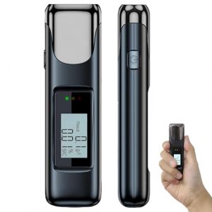 Ethylotest Electronique Rechargeable,Portable Ethylotest Homologué,Professionnel Alcootest avec Affichage LCD Numériqu,Test D'Alcoolémie Précis, Idéal pour Contrôle Routier, Sécurité et Prévention (Moonlight SD, neuf)