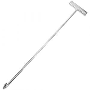 Healvian Crochet de Levage de Couvercle de Plaque Égout Inoxydable Outil T-shaped pour Manutention et Levage de Couvercles à Volets (Le Sengyu, neuf)