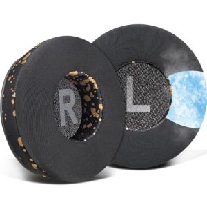 SOULWIT Gel de Refroidissement Mousse Coussin Coussinets pour AKG Y50/Y50BT/Y55/K618/K619 Supra-Auriculaires Casque,Coussinets d&rsquo;Oreille avec Mousse Haute Densit&eacute; d&rsquo;Isolation Phonique (SoloWIT Store, neuf)