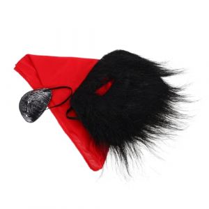 LIFKOME 1ensemble D&eacute;guisement De Pirate Avec Masque &OElig;il Bandeau Et Moustache Accessoires Pour Halloween Et &agrave; Th&egrave;me Pirate (Lmposing, neuf)