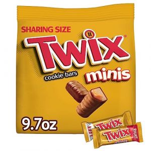 TWIX Caramel Minis Size Chocolate Cookie Bar Candy 9.7-Ounce Bag (Package May Vary) (Treatspree, neuf)