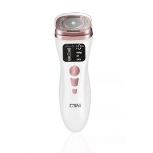 HIFU Mini machine faciale, appareil de beaut&eacute; &agrave; ultrasons RF am&eacute;lior&eacute; avec technologie de massage facial EMS, utilis&eacute;e pour le rajeunissement de la peau anti-rides, le levage, le raffermissement et (Xiamen Mingwan E-Commerce Co., Ltd., neuf)