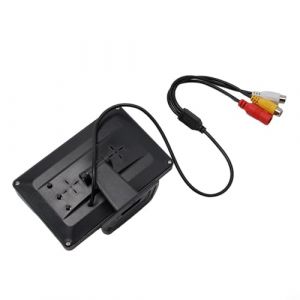 4 3 pouces TFT LCD voiture pour moniteur de vue arri&egrave;re compatible avec syst&egrave;me de cam&eacute;ra de recul et entr&eacute;es vid&eacute;o AV (frontowner, neuf)