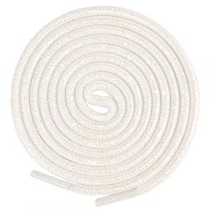 Olukssck 2 Paires Lacets Ronds Paillettes, Brillantes M&eacute;talliques Lacets Chaussures pour Chaussures de Sport, Chaussures de Course, Bottes, Blanc, 100cm (Bishicheng Trading Co., Ltd., neuf)