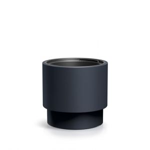 DIKEL Pot de fleurs &Oslash; 29 cm, 28 cm de hauteur | Bac &agrave; fleurs en plastique &eacute;l&eacute;gant r&eacute;sistant aux intemp&eacute;ries | Cache-pot id&eacute;al pour l'int&eacute;rieur, le balcon ou le jardin | Pots de fleurs grand diam&egrave;tre | (Dikel, neuf)