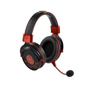 Lexip x Warner Game of Thrones - Casque Gaming sans Fil Targaryen, Compatible PS5/PS4/Switch/PC/Mobile, Micro D&eacute;tachable, Autonomie 28h (Acrodeal, neuf)