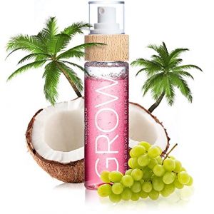 COCOSOLIS Grow Huile pour Cheveux Forts et Brillants - S&eacute;rum Pousse Rapide Tous Types de Cheveux - Bio Oil Ar&ocirc;me L&eacute;ger et Fruit&eacute; (110ml) (COCOSOLIS, neuf)