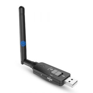 Avantree DG60 Aura &ndash; Longue Port&eacute;e &Eacute;metteur Auracast & Adaptateur USB Bluetooth 5.4 2-en-1 pour Casques, Qualcomm aptX Adaptive, Mise &agrave; Jour Firmware, Diffusion Audio du PC vers Multi-&Eacute;couteurs (AvantreeDirect, neuf)