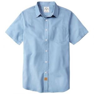 Dubinik&reg; Chemise Homme Manches Courtes Carreaux De Travail Poche Casual &Eacute;t&eacute; Chemisette Homme Bouton Chemise Carreaux Homme (Dubinik&reg;EU, neuf)