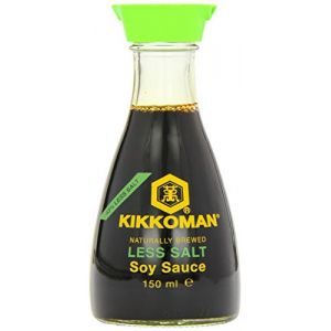 Kikkoman Lot de 2 sauces de soja - Moins de sel - 150 ml (The Marvellous Group, neuf)