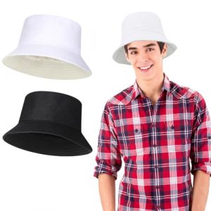 AIYVELU 2 pi&egrave;ces chapeau femme, chapeau femme soleil, Femme Soleil Chapeau l'ext&eacute;rieur UV protection Chapeau Pliable Large Bord P&ecirc;che &agrave; Cheval Queue Chapeau chapeau anti uv femme (LJt3379, neuf)