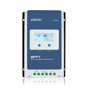 Epever MPPT R&eacute;gulateur de charge solaire 20A 12V 24V Auto Panneau solaire R&eacute;gulateur de chargement avec &eacute;cran LCD commune n&eacute;gatif de mise &agrave; la terre pour gel Inond&eacute;es scell&eacute; batterie au lithium (GolandCentury, neuf)