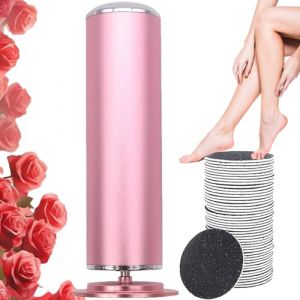 Transforme Et Sublime Vos Pieds, Ponceuse Pied, &eacute;Limination Rapide Des Callosit&eacute;S Avec 60 Disques Rempla&ccedil;Ables 360&deg; (Rose) (ZeRogb, neuf)