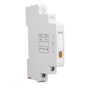 Voyant LED pour rail DIN AC DC 230 V, montage modulaire JD9-H1D pour lignes électriques de télécommunications (Jaune) (Kangtes, neuf)