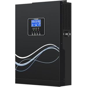 NOVOPAL 2500W Onduleur Hybride 24V DC &agrave; 230V AC Off Grid Pur Sinus Convertisseur avec 80A MPPT R&eacute;gulateur de Charge PV Maximum 450V DC,Adaptable aux Batteries Plomb-Acide ou Lithium (Novopal Mall, neuf)