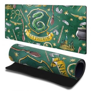 Head Case Designs sous Licence Officielle Harry Potter Slytherin Graphiques 23.62 x 11.81 x 0.12 inches (600 x 300 mm) - L Tapis De Souris pour Jeux Bureau PC Clavier (eCell, neuf)