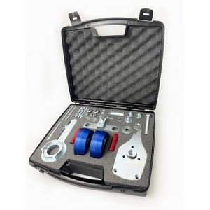 CASTEX Outil Réglage Moteur Compatible avec Ford Focus Transit S-Max 2.0 TDCi EcoBlue WT Outil de Calage de l'arbre à Cames Diesel avec Volant Moteur et Vilebrequin Alignment - Made in EU (Castex, neuf)
