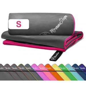 NirvanaShape Serviette Microfibre 60 x 40 cm, Serviette de Voyage l&eacute;g&egrave;re et compacte - Serviette Microfibre pour Le Voyage, Les Vacances, Le Fitness - sans Pochette ni Sac d'emballage (NirvanaColors GmbH, neuf)