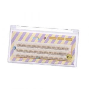 Homoyoyo Faux Cils Individuels Maquillage 10 Mm Couleur Caramel Extensions Cils Longs Densit&eacute; Naturelle pour Femme Utilisation Quotidienne (Alda Jin, neuf)