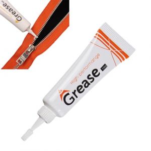 Cire de Zip Lubrifiante,Graisse pour fermeture éclair,Lubrifiant pour Boutons Pression,Cire Zip pour bateau,Lubrifiant pour Fermeture éclair,pour Toile,Vêtements,Combinaison Étanche (Blanc, 1) (UPPCY, neuf)