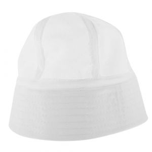 PartyKindom Chapeau de Marin D&eacute;coratif Polyester Blanc &agrave; Bord Roul&eacute;, Chapeau de Capitaine Unisexe, Accessoire F&ecirc;te Nautique et Cosplay, Taille Unique L&eacute;g&egrave;re (Brushira, neuf)