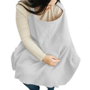 Couverture D'allaitement – ​​Poncho D'alimentation Pour Bébé En Coton Doux, Châle D'allaitement Respirant Pour Les Mamans | Couverture De Confidentialité Pour L'alimentation Publique, Les Voyages (yuelongsha, neuf)