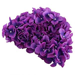 Doubleer Femmes Fleurs Casquette Bonnet Maillots de Bain Printemps Sports D'&eacute;t&eacute; Bonnet De Bain Piscine Chapeau Taille Libre (DoubleerEU, neuf)