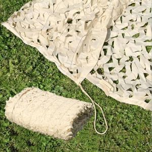 Générique 210D Filet de Camouflage Pergola Beige, Voile D'ombrage Rectangulaire, Toile Ombrage Exterieur, Brise-Vue Extérieur Résistant Aux UV, Protection Intimité Et Décoration de Clôture(4x4.5 M) (SWwsd, neuf)