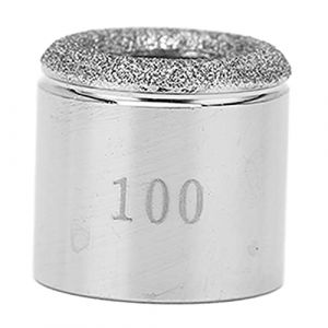 HELEVIA T&ecirc;te de Dermabrasion de Remplacement pour Pointe de Microdermabrasion, pour Machine de beaut&eacute; &agrave; Microdermabrasion 100#, pour L'&eacute;piderme de la Peau Humaine (HELEVIA, neuf)