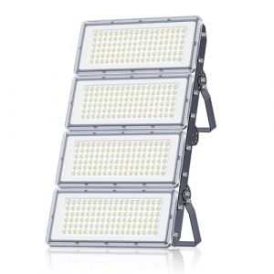 400W Projecteur LED Extérieur - 40000LM Lumineux Spot LED Extérieur avec Transformateur, Projecteur Exterieur Blanc Froid 7000k, IP67 Étanche Eclairage Exterieur pour Garage, Cour, Stade, Usines (jintenger, neuf)