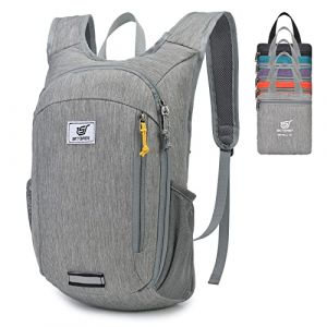 SKYSPER Sac &agrave; Dos Pliable Ultral&eacute;ger 15L, Petit Sac &agrave; dos de Voyage Sac &agrave; dos de Randonn&eacute;e pour Randonn&eacute;e Voyages en Ville Homme Femme (OUTHIKER Direct, neuf)