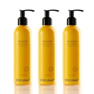 COCUNAT - Pack 3 Booster Boucles - Gel Définition - Définit les Boucles sans Alourdir - Élimine les Frisottis - Hydrate Intensément - Méthode Curly - Sans Silicones - 250 ml (COCUNAT, neuf)