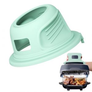 Protection Anti-brûlure en Silicone pour Ninja CRISPi Friteuse, Housse Anti-brûlure Silicone pour Ninja Crispi Air Fryer FN101EUSG, Air Fryer Accessoires pour Ninja FN101EU (Z-vert clair) (HATELLY, neuf)